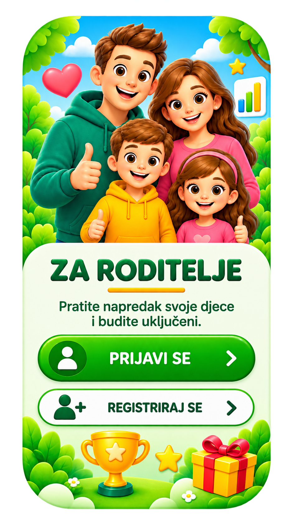 Prijava i registracija za roditelje